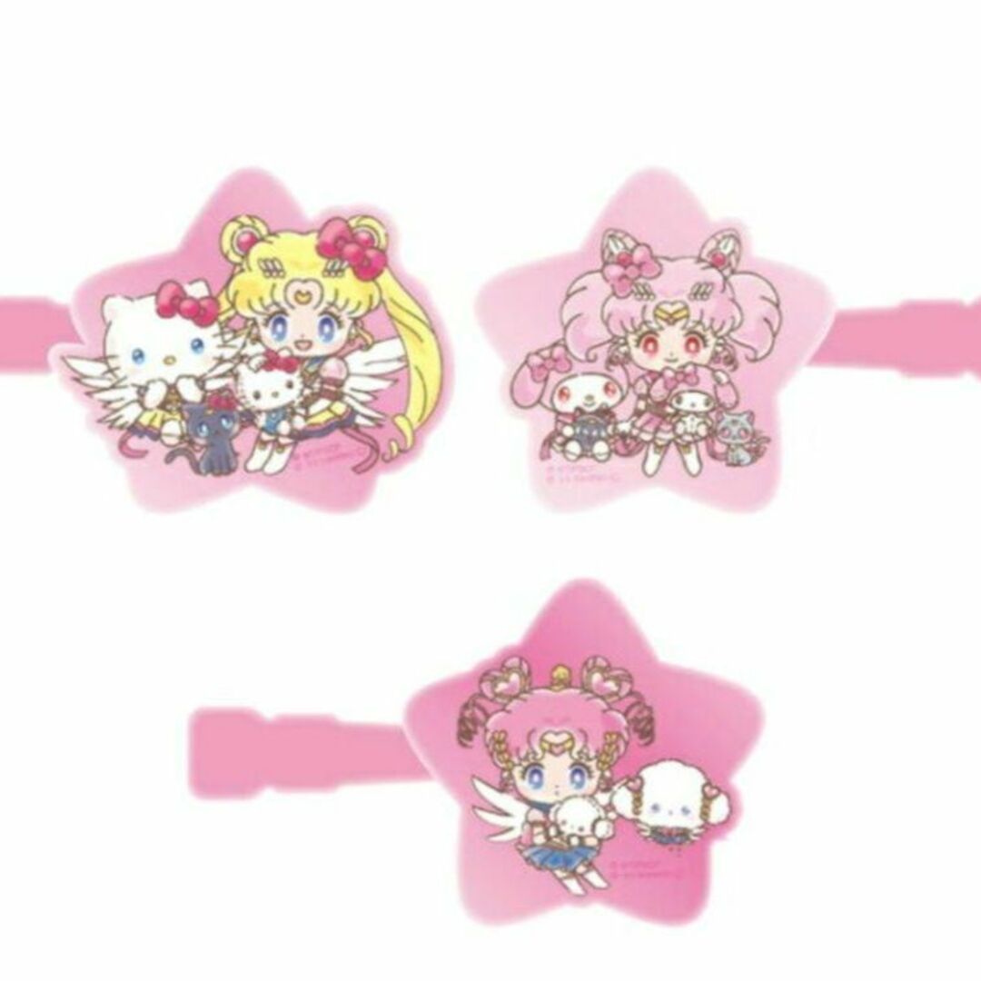 セーラームーン×サンリオキャラクターズ アクリルヘアクリップ 1 セーラームーン×サンリオキャラクターズ アクリルヘアクリップ 1
