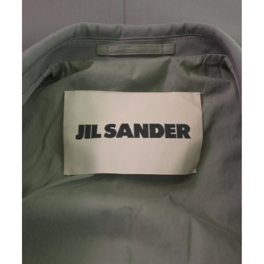 Jil Sander(ジルサンダー)のJIL SANDER ジルサンダー テーラードジャケット 46(M位) グレー 【古着】【中古】 メンズのジャケット/アウター(テーラードジャケット)の商品写真