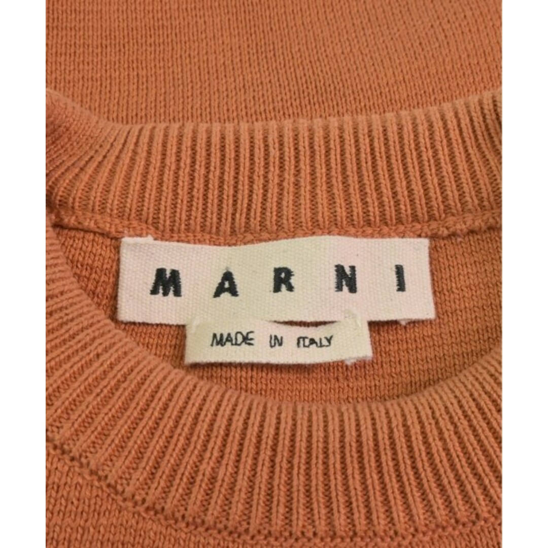 MARNI マルニ ニット・セーター 50(XL位) オレンジ 【古着】【中古】