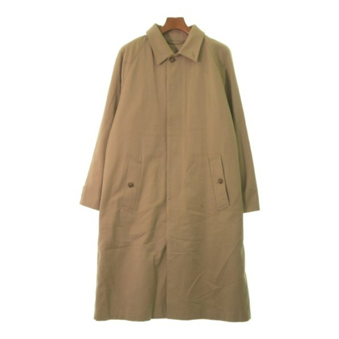 Barbour(バーブァー)のBarbour バブアー ステンカラーコート 38(M位) ベージュ 【古着】【中古】 メンズのジャケット/アウター(ステンカラーコート)の商品写真