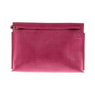 ロエベ(LOEWE)のLOEWE ロエベ クラッチバッグ - ピンク 【古着】【中古】(クラッチバッグ)