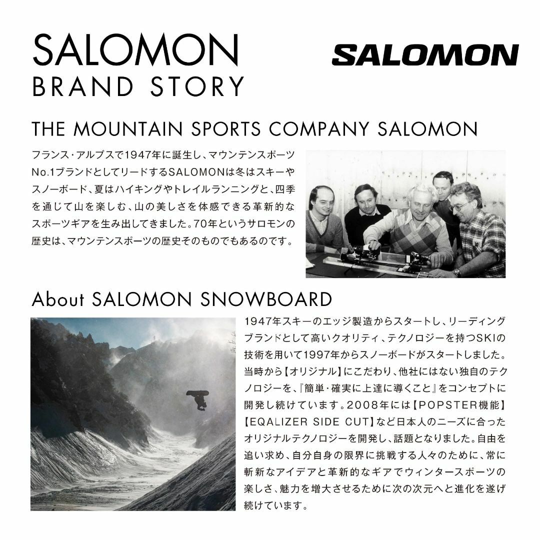 スポーツ/アウトドア【色: Black / ML Mid Red】サロモン(SALOMON) スキー