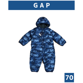 ベビーギャップ(babyGAP)の【未使用タグ付き】GAP 迷彩 ジャンプスーツ size70(ジャケット/コート)