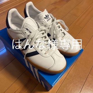 アディダス(adidas)のadidas ガゼル　ネイビー　サイズ24センチ(スニーカー)