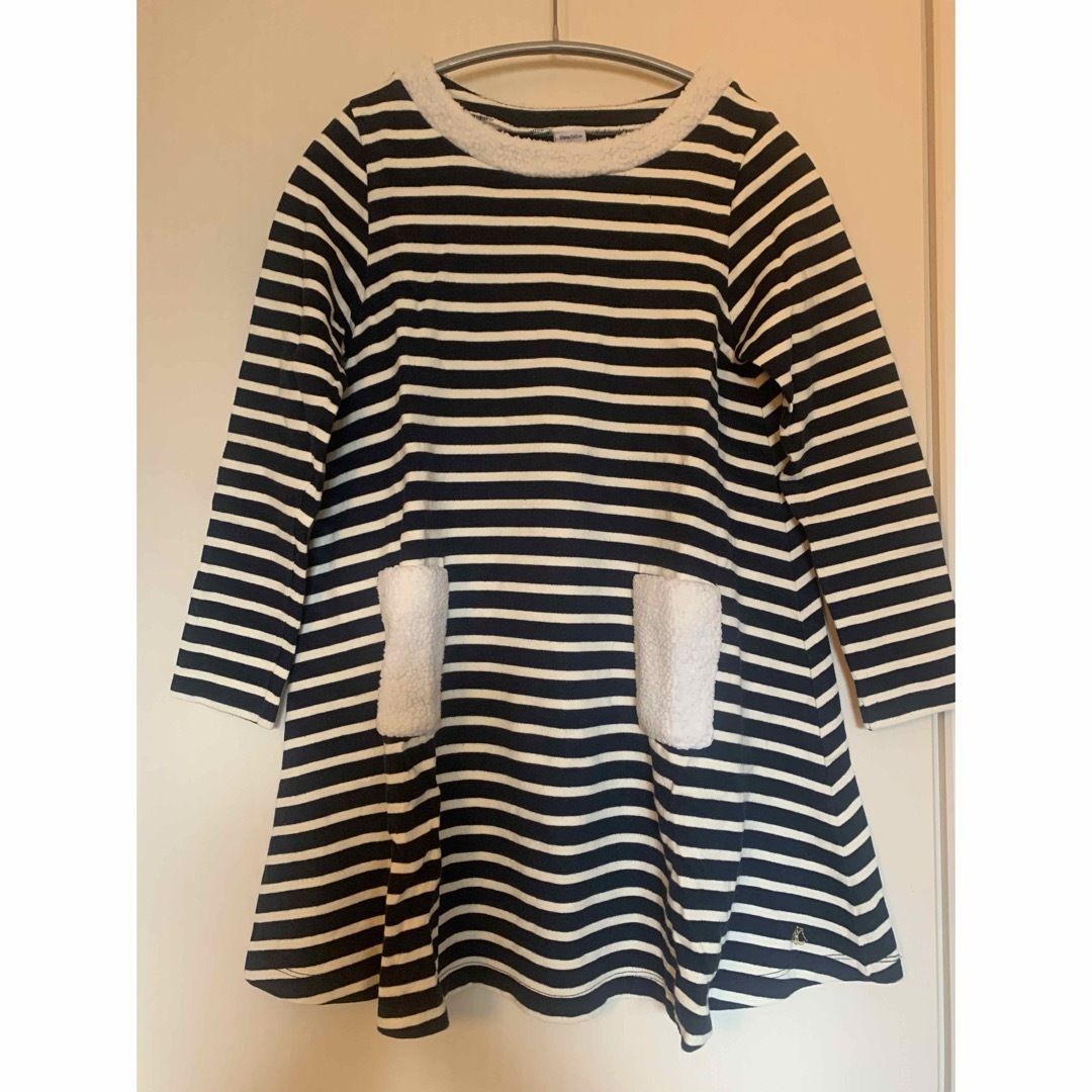 PETIT BATEAU(プチバトー)の専用　【used品】petit bateau/ワンピース/10ans キッズ/ベビー/マタニティのキッズ服女の子用(90cm~)(ワンピース)の商品写真