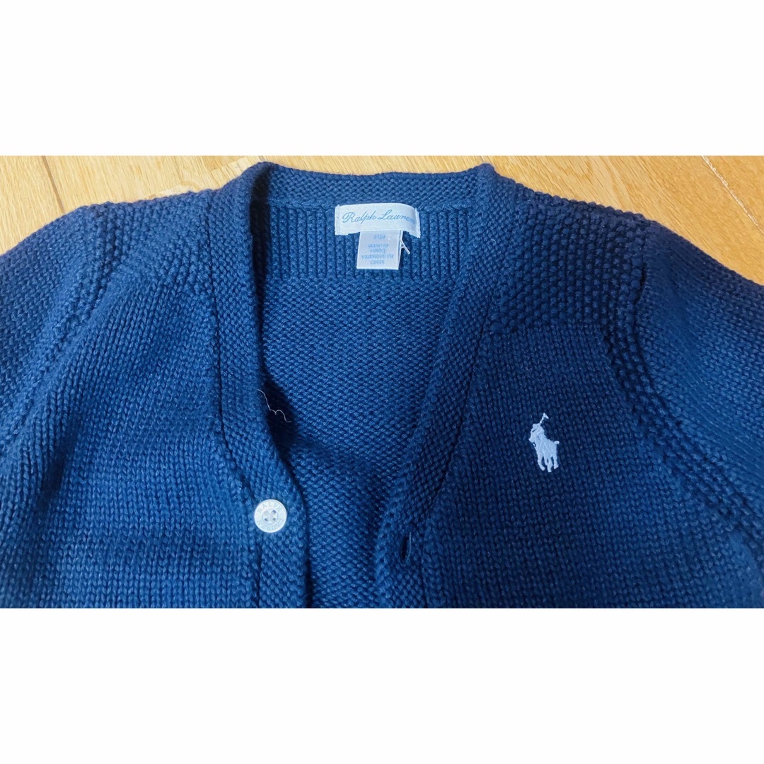 Ralph Lauren(ラルフローレン)のラルフローレン　ベビー　カーディガン　入園式 キッズ/ベビー/マタニティのベビー服(~85cm)(カーディガン/ボレロ)の商品写真