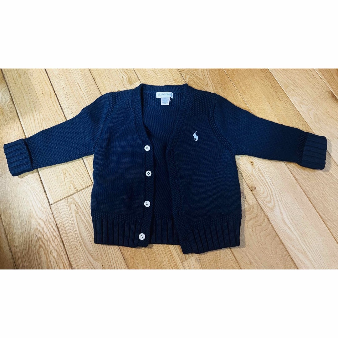 Ralph Lauren(ラルフローレン)のラルフローレン　ベビー　カーディガン　入園式 キッズ/ベビー/マタニティのベビー服(~85cm)(カーディガン/ボレロ)の商品写真