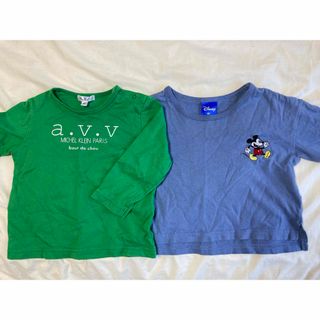 アーヴェヴェ(a.v.v)のa.v.v ミッキー　長袖　トップス　ロンT セット　まとめ売り　男の子(シャツ/カットソー)