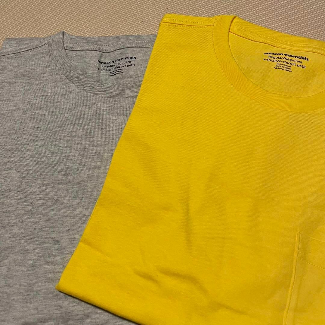 2枚組 Tシャツ ポケット付き クルーネック レギュラーフィット 半袖 シャツ メンズのトップス(Tシャツ/カットソー(半袖/袖なし))の商品写真