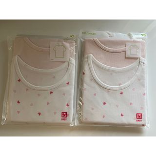 ユニクロ(UNIQLO)のUNIQLO インナー 半袖 90cm(下着)