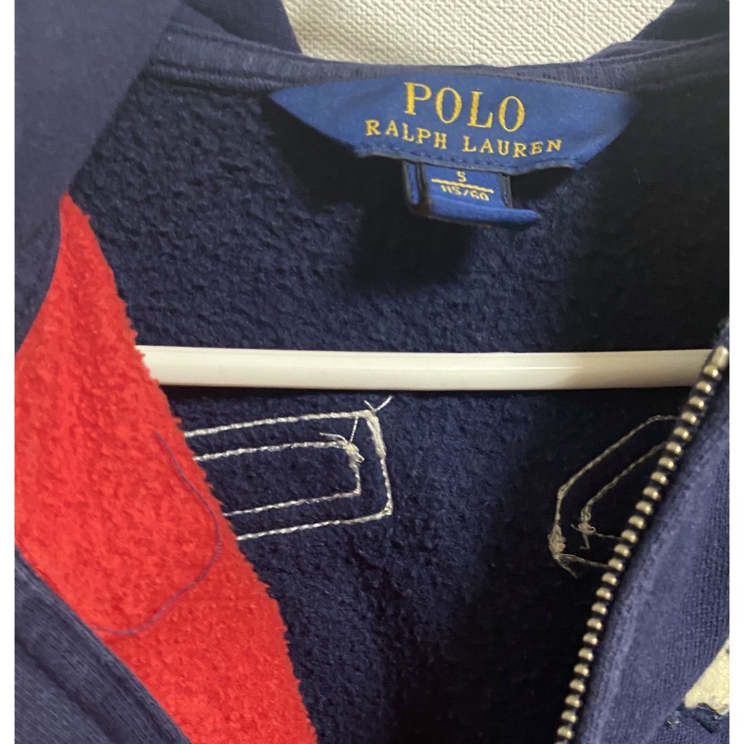 POLO RALPH LAUREN(ポロラルフローレン)のPOLO Ralph Lauren 裏起毛パーカー 115cm キッズ/ベビー/マタニティのキッズ服男の子用(90cm~)(ジャケット/上着)の商品写真