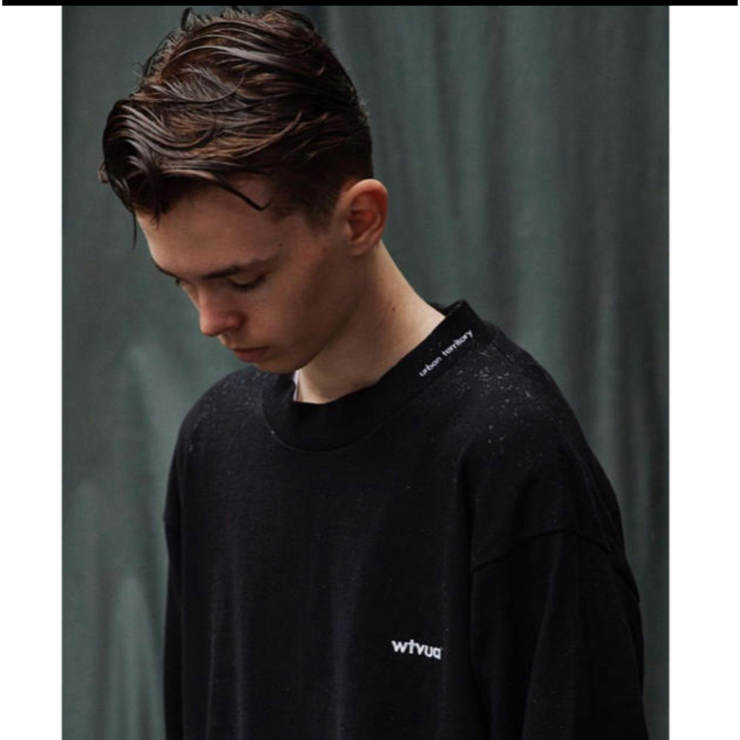 W)taps(ダブルタップス)の【Mサイズ】  WTAPS INDUSTRY BLACK MOCK NECK メンズのトップス(スウェット)の商品写真