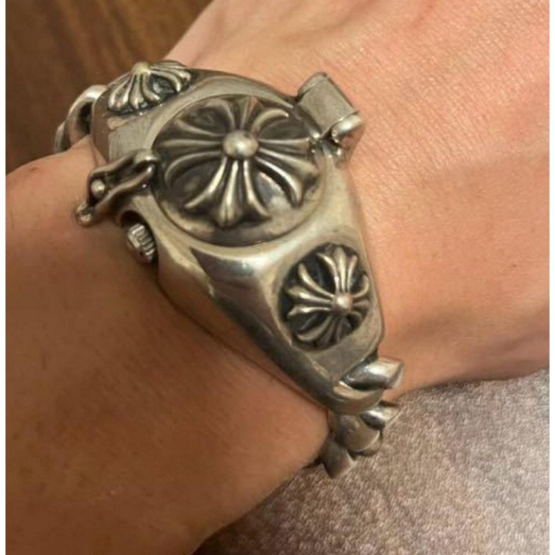 Chrome Hearts(クロムハーツ)のクロムハーツ ウォッチケース CHプラス ロレックス 67180 レディースのアクセサリー(ブレスレット/バングル)の商品写真