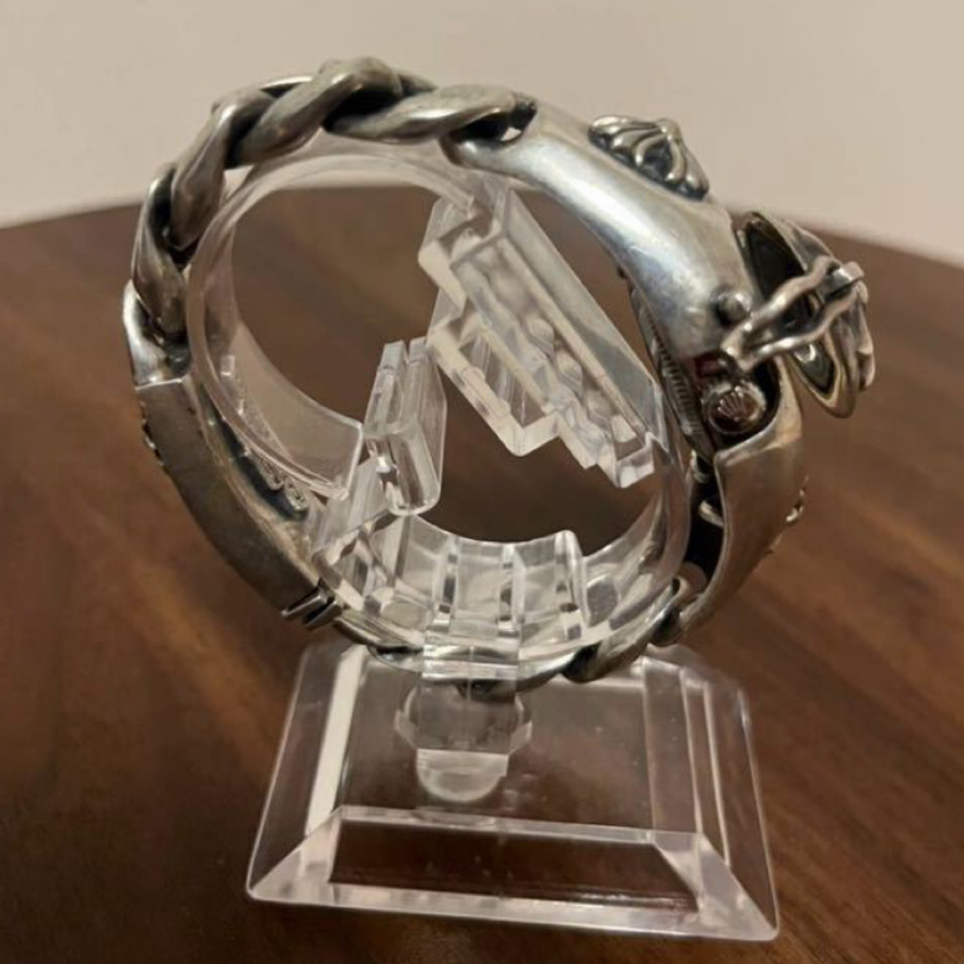 Chrome Hearts(クロムハーツ)のクロムハーツ ウォッチケース CHプラス ロレックス 67180 レディースのアクセサリー(ブレスレット/バングル)の商品写真