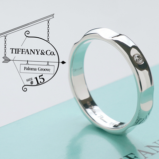 ティファニー(Tiffany & Co.)のかなたん様 極美品 TIFFANY パロマ グルーブ リング 15号(リング(指輪))