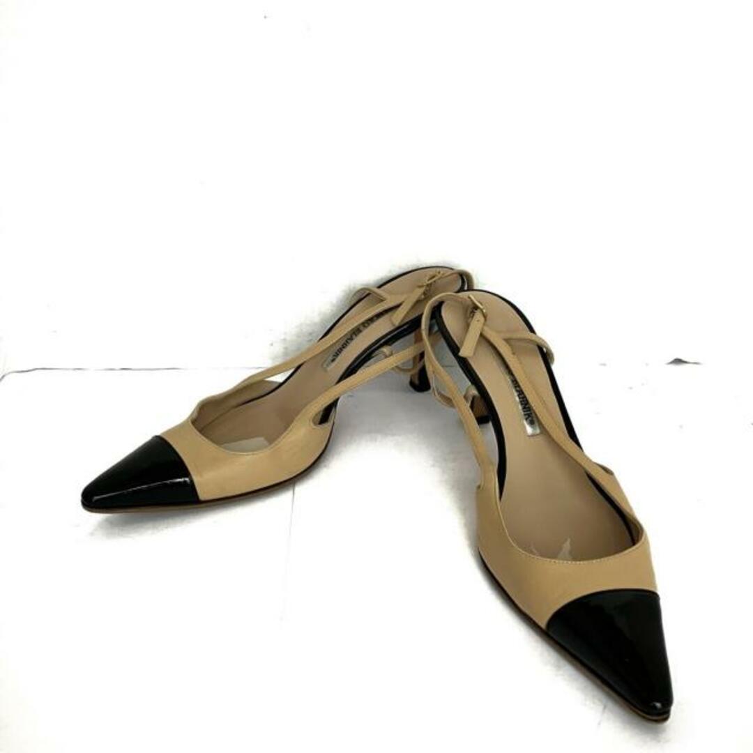 MANOLO BLAHNIK(マノロブラニク)のマノロブラニク サンダル 36 1/2 - レディースの靴/シューズ(サンダル)の商品写真