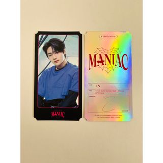 ストレイキッズ(Stray Kids)のStray Kids MANIAC I.Nチケット　一枚(アイドルグッズ)