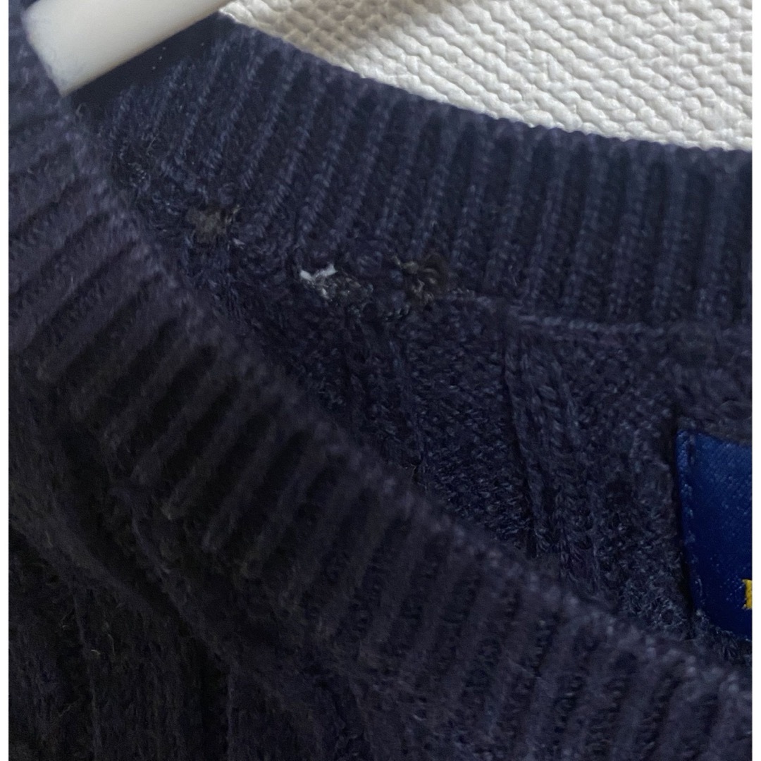 POLO RALPH LAUREN(ポロラルフローレン)の難あり POLO Ralph Lauren カーディガン 6歳 キッズ/ベビー/マタニティのキッズ服女の子用(90cm~)(カーディガン)の商品写真