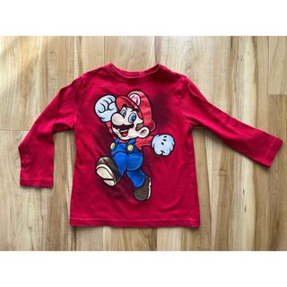 マリオのロングT（4） 95-105cm(Tシャツ/カットソー)