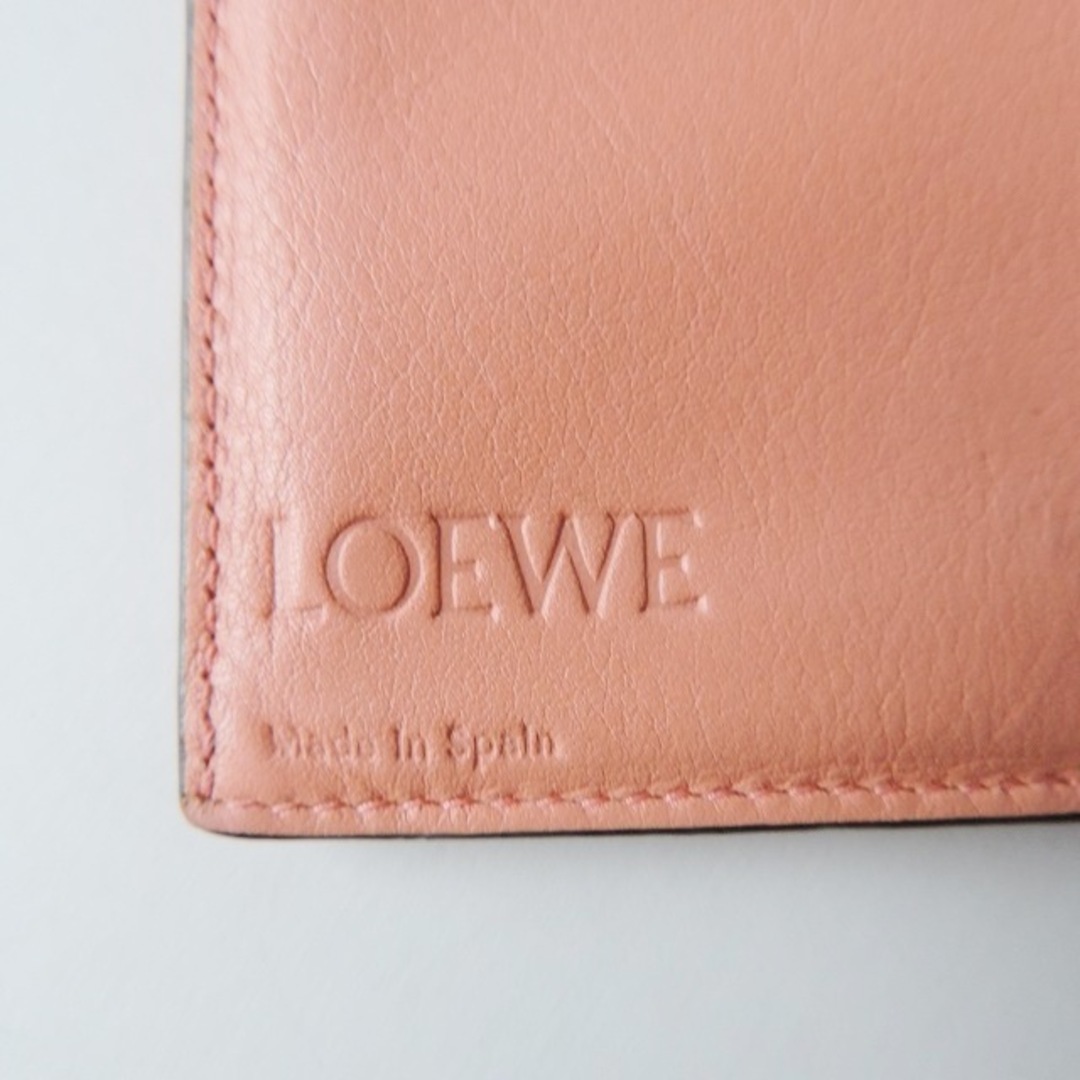 LOEWE(ロエベ)のロエベ 長財布 レッド×ブラウン レザー レディースのファッション小物(財布)の商品写真