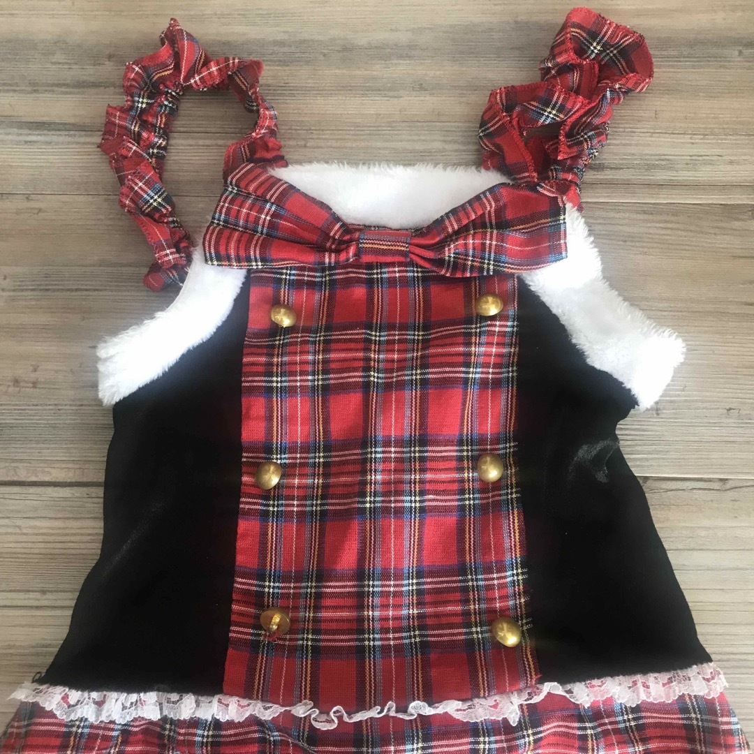 140cm クリスマスコスチューム ワンピース 女の子 コスプレ キッズ/ベビー/マタニティのキッズ服女の子用(90cm~)(ワンピース)の商品写真