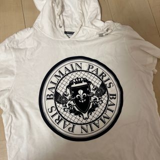 バルマン(BALMAIN)の【BALMAIN】半袖パーカーTシャツ(Tシャツ/カットソー(半袖/袖なし))