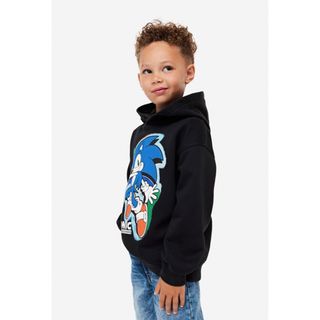 エイチアンドエム(H&M)のエイチアンドエム　ソニック　男の子　トップス　トレーナー　スエット　小学生　新品(Tシャツ/カットソー)