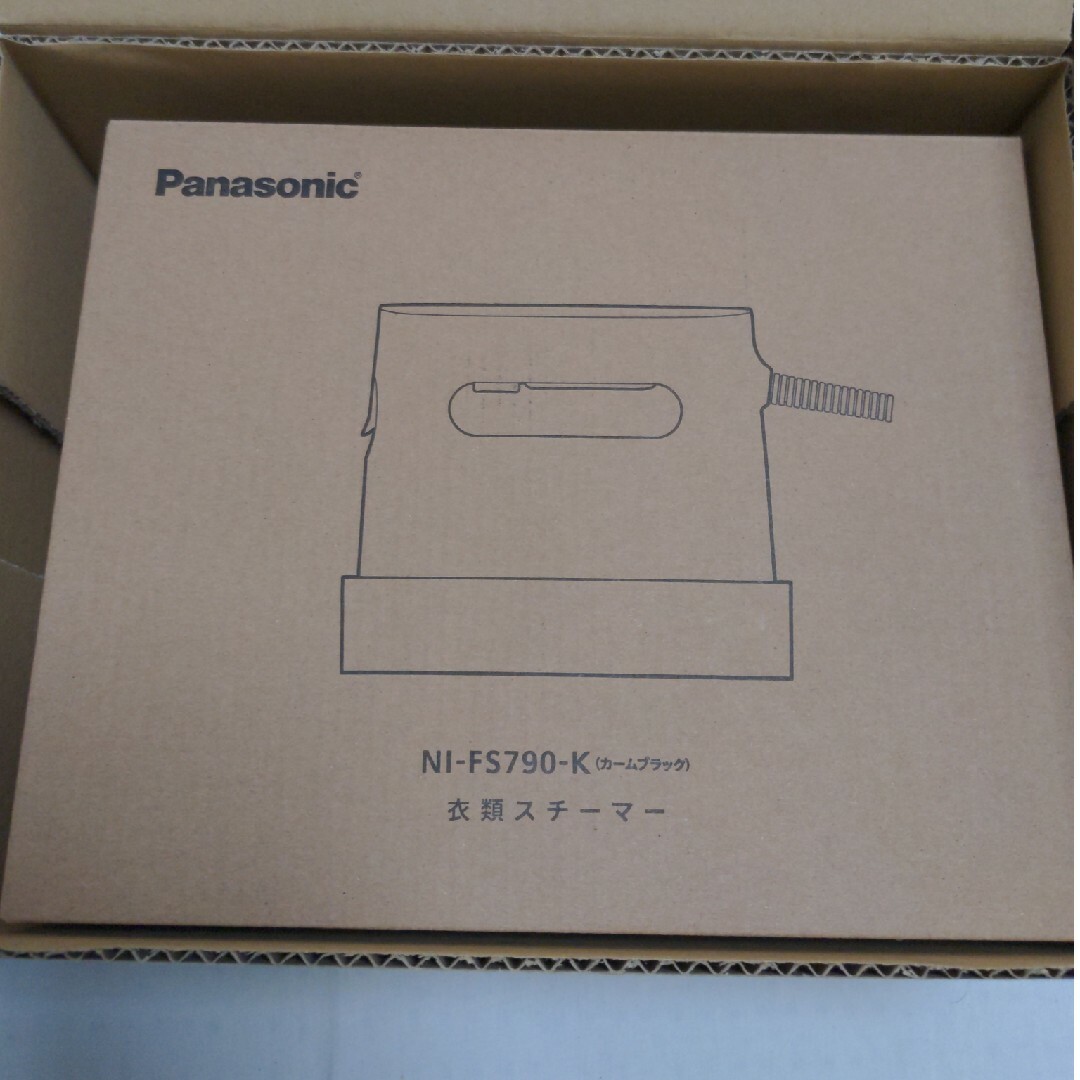 Panasonic 衣類スチーマー NI-FS790-K Panasonic 衣類スチーマー NI-FS790-K