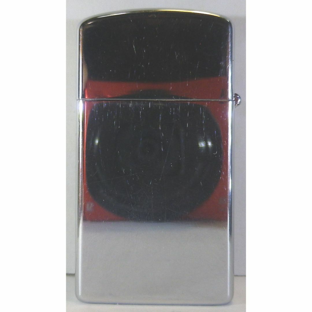ZIPPO(ジッポー)の66’SLIM FLAT BOTTOM ZIPPO　CRANE　メタルバッジ付き メンズのファッション小物(タバコグッズ)の商品写真