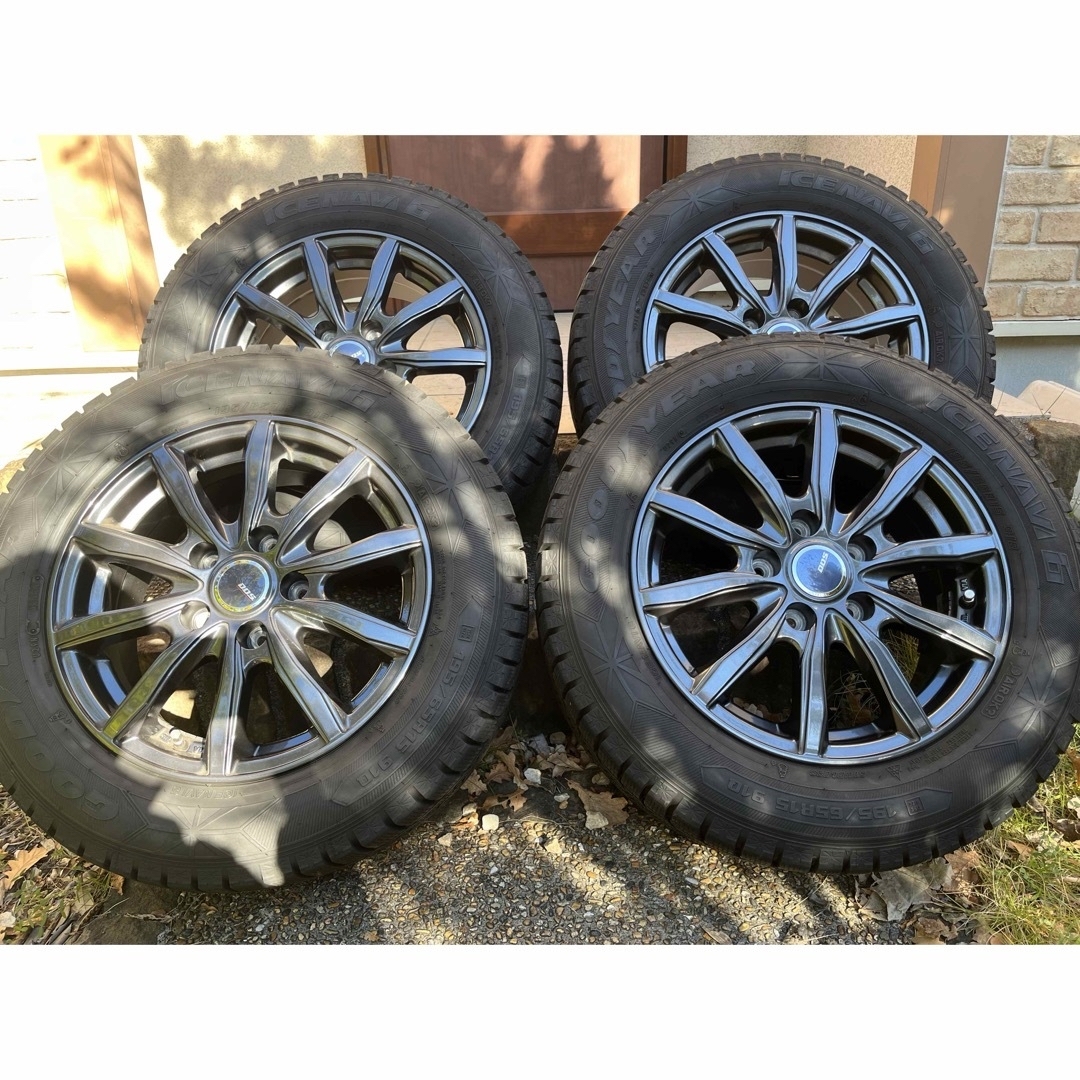 195/65r15 アイスナビ6 タイヤホイールセットグッドイヤー