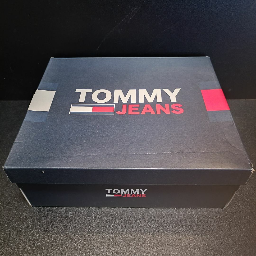 TOMMY HILFIGER(トミーヒルフィガー)のトミーヒルフィガー（TOMMY HILFIGER）レザースニーカー 43 メンズの靴/シューズ(スニーカー)の商品写真