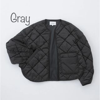 エンフォルド(ENFOLD)の新品・ENFOLD・完売 希少グレー・SATIN QUILTED JACKET (その他)