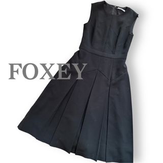 FOXEY NEW YORK - 【美品】フォクシー ニューヨーク Aラインジャージー