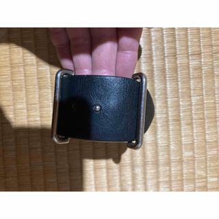 エルメス(Hermes)のhermes エルメス　リストバンド　バングル　ブレスレット　黒　ブラック(ブレスレット)