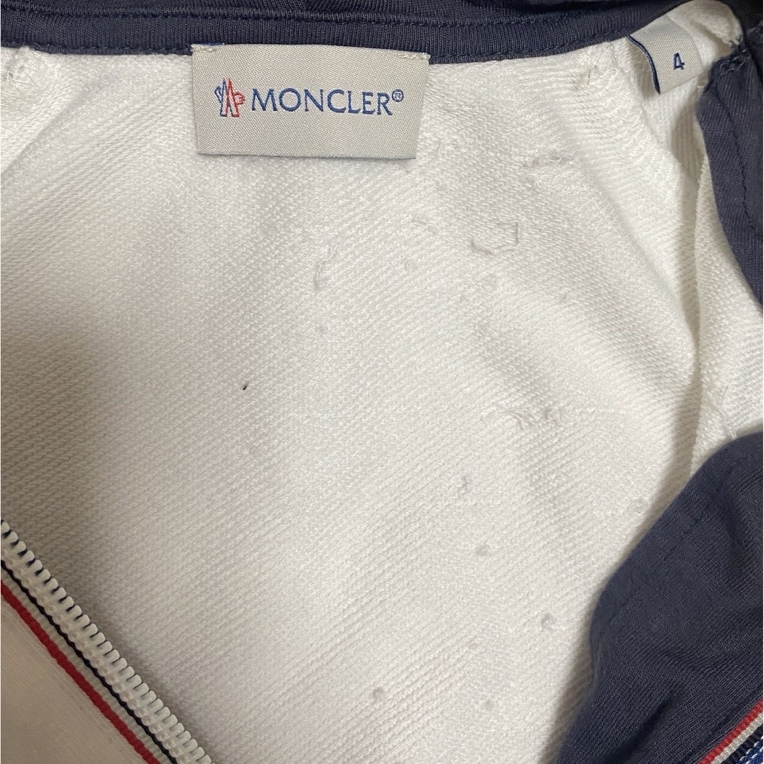 MONCLER - 正規品 MONCLER パーカー 4歳 115cmの通販 by SAYAs shop