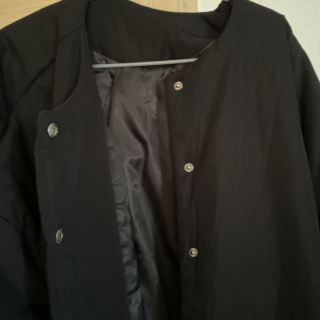 【美品】NOAHLボリュームタック ノーカラー コート   レディースのジャケット/アウター(その他)の商品写真
