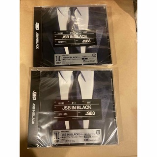 サンダイメジェイソウルブラザーズ(三代目 J Soul Brothers)のJSB　IN　BLACK（Blu-ray　Disc付）新品未開封(ポップス/ロック(邦楽))