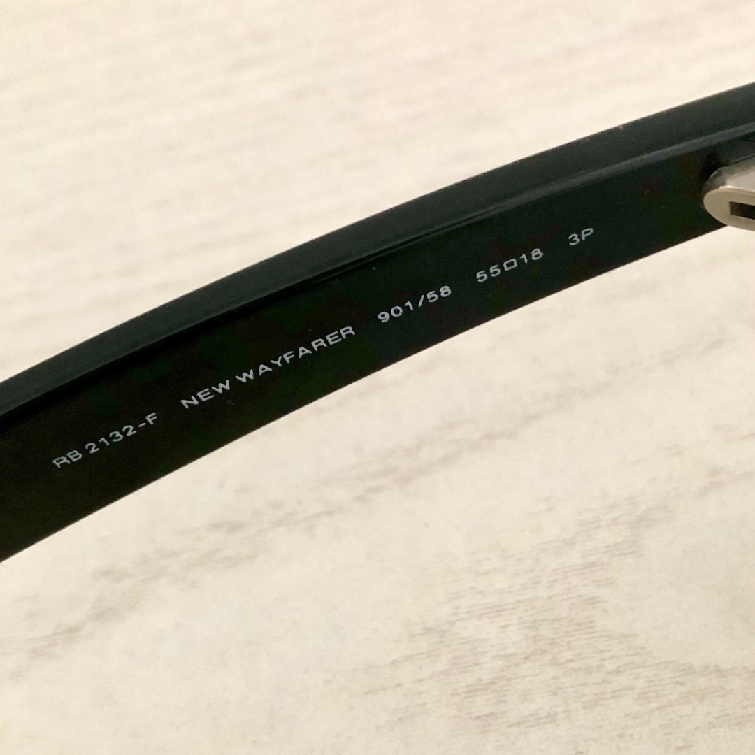 Ray-Ban(レイバン)のクレちゃん様専用です。RB2132F 901 58 55◽︎18 3P偏光レンズ レディースのファッション小物(サングラス/メガネ)の商品写真