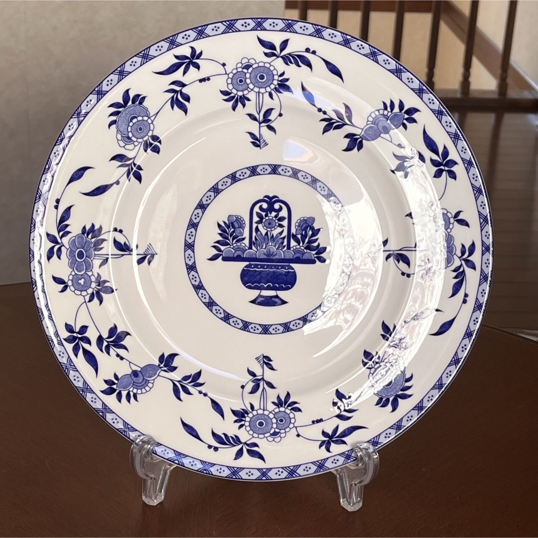 MINTON - 【美品】ミントン☆ブルーデルフト☆ディナー皿 6枚の MINTON - 【美品】ミントン☆ブルーデルフト☆ディナー皿 6枚の