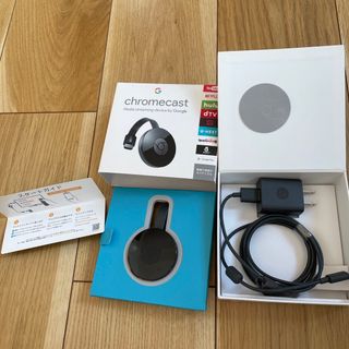 グーグル(Google)のChromecast 新品未使用(映像用ケーブル)