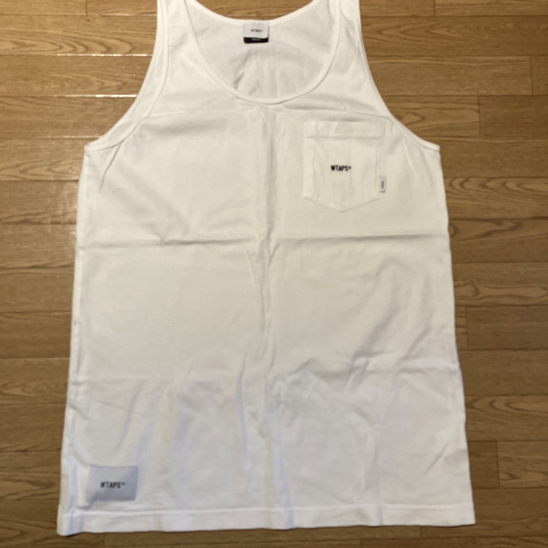 W)taps(ダブルタップス)の18SS SLIP OVER TANK Mサイズ ホワイト WTAPS メンズのトップス(タンクトップ)の商品写真