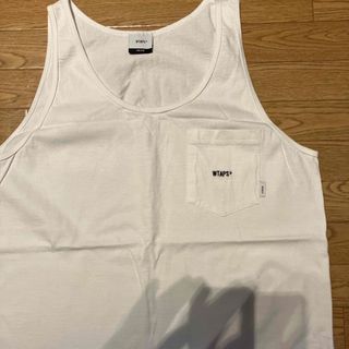 ダブルタップス(W)taps)の18SS SLIP OVER TANK Mサイズ ホワイト WTAPS(タンクトップ)