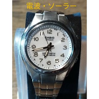 カシオ(CASIO)のAC29　カシオ・リネージ　電波・ソーラー時計(腕時計)