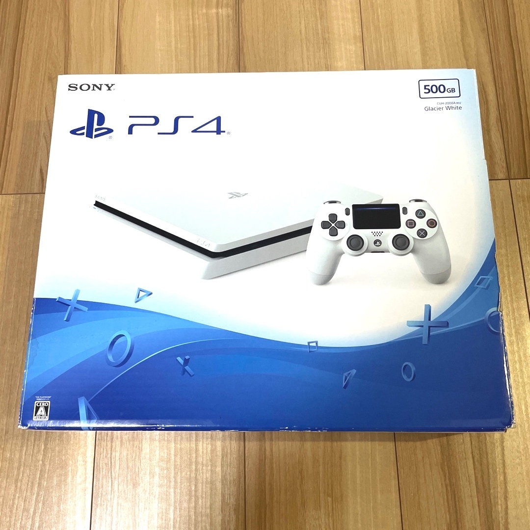 家庭用ゲーム機本体PS4 ホワイト 500GB CUH-2000AB02 プレイステーション4