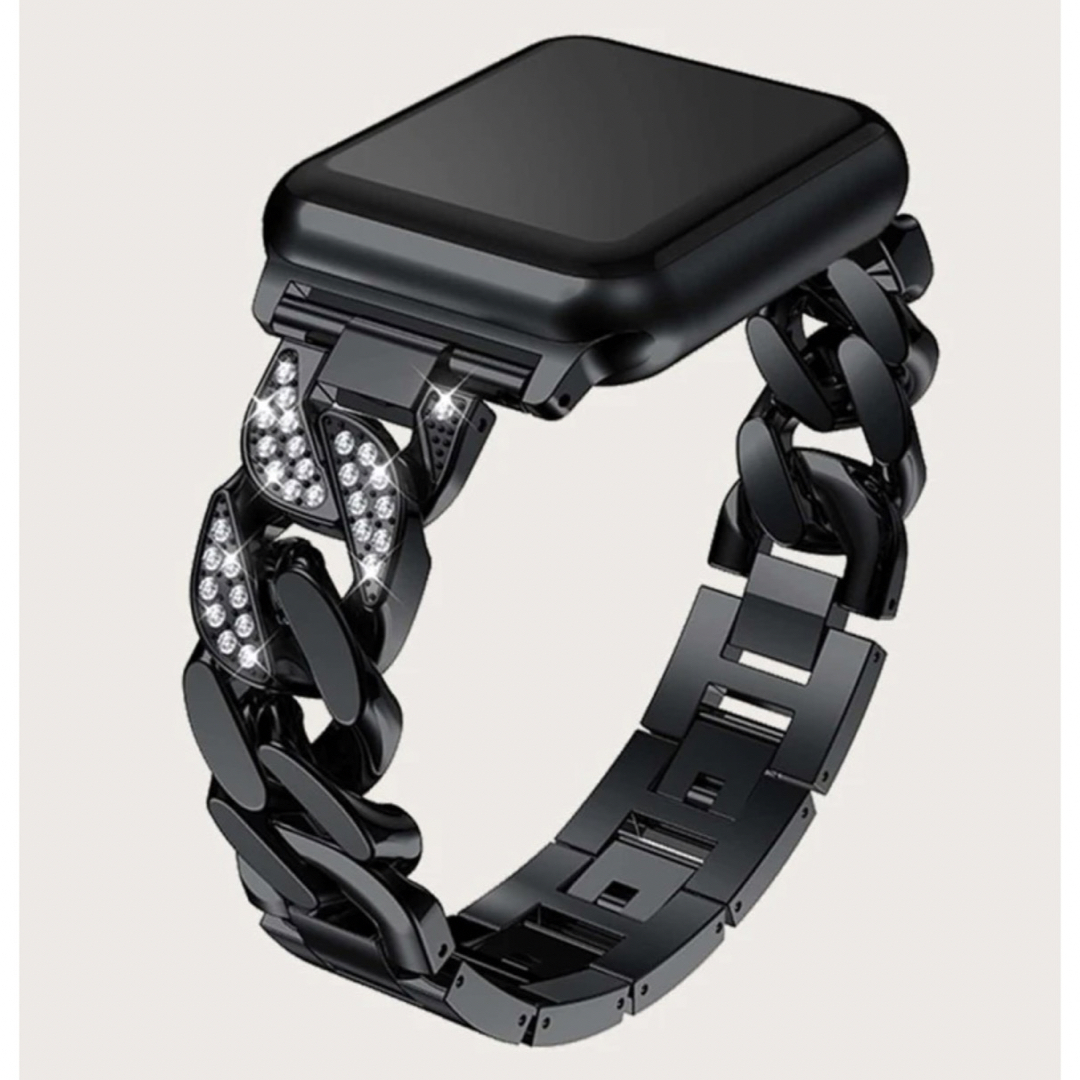 Apple Watch(アップルウォッチ)のApplewatchバンド アップルウォッチバンド ベルト ステンレス鋼 メンズの時計(金属ベルト)の商品写真