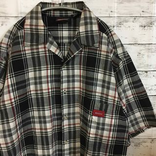 ディッキーズ(Dickies)の【人気】ディッキーズ dickeys 半袖シャツ L チェック 輸入古着(シャツ)