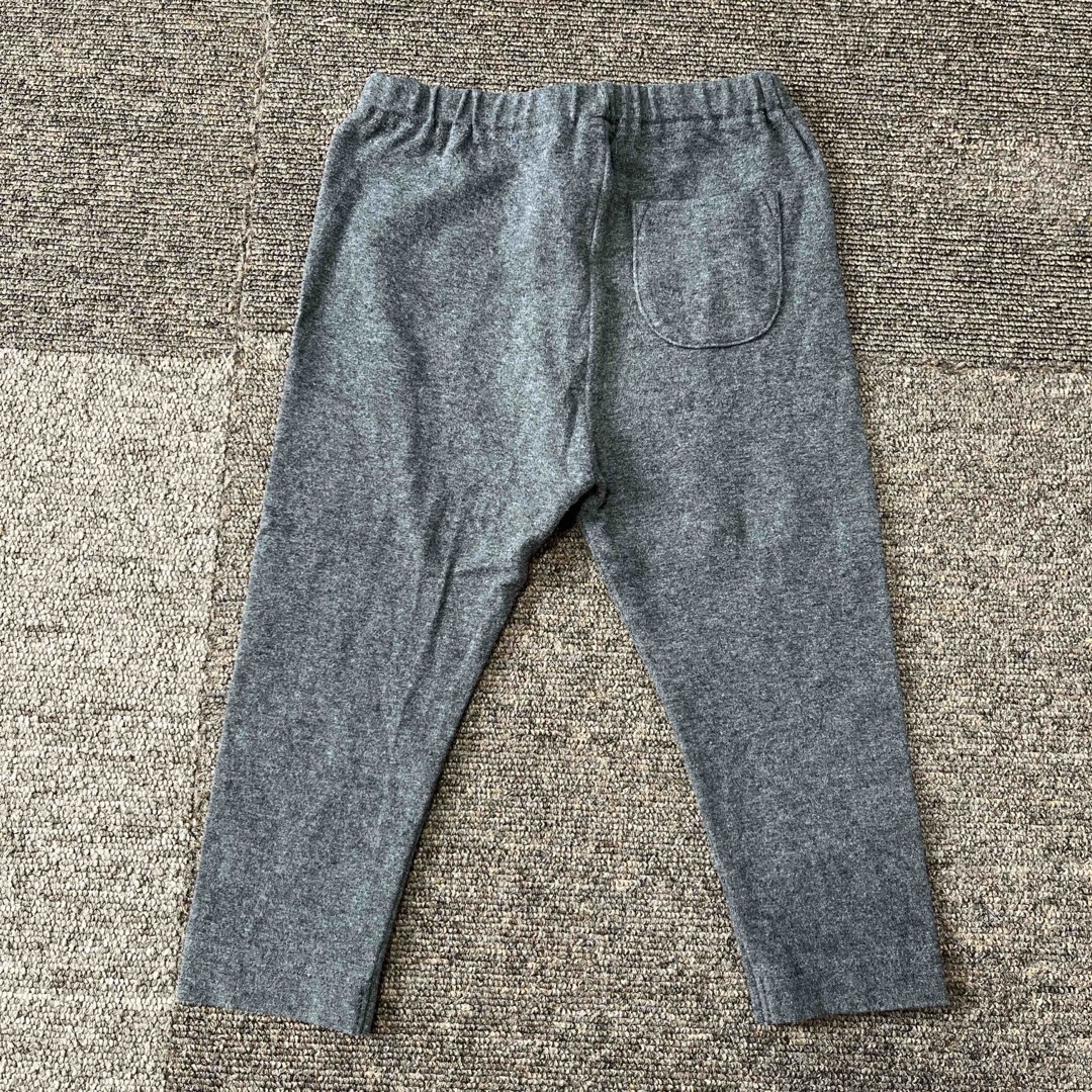 UNIQLO(ユニクロ)のベビー用　長ズボン　80  グレー キッズ/ベビー/マタニティのベビー服(~85cm)(パンツ)の商品写真