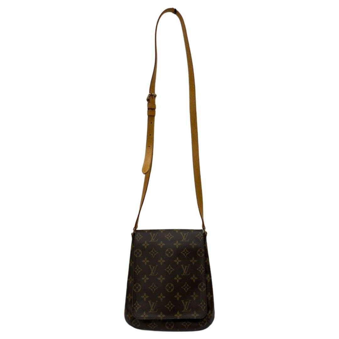 ◆◆LOUIS VUITTON ルイヴィトン ミュゼット・サルサ　モノグラム M51258 ブラウンショルダーバッグ