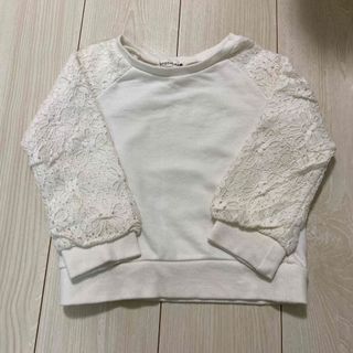 ブランシェス(Branshes)のブランシェス　白トレーナー(Tシャツ/カットソー)