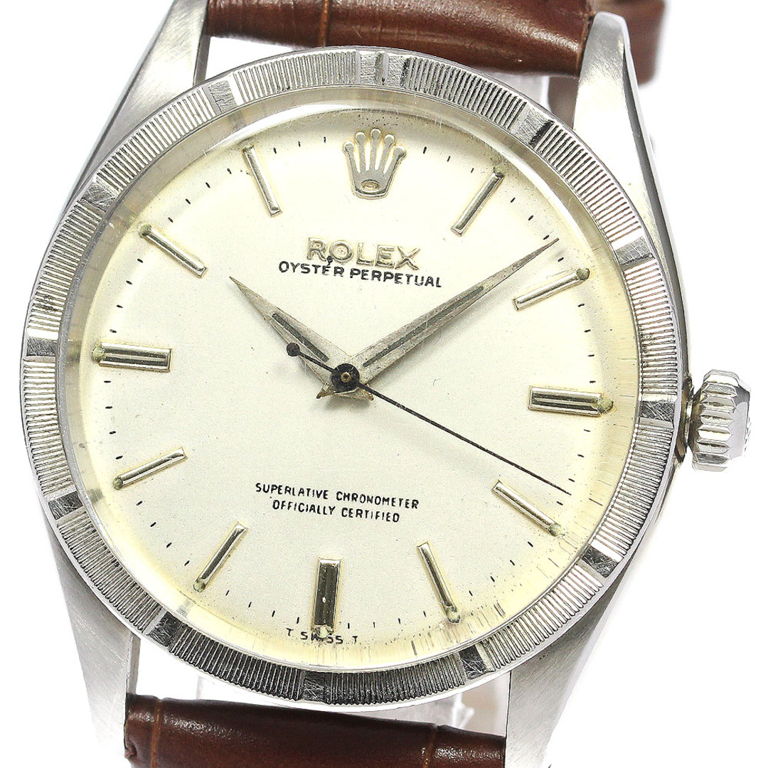 訳あり ロレックス ROLEX 6569 オイスターパーペチュアル Cal.1030 リダンダイアル 自動巻き メンズ _760701未使用品備考